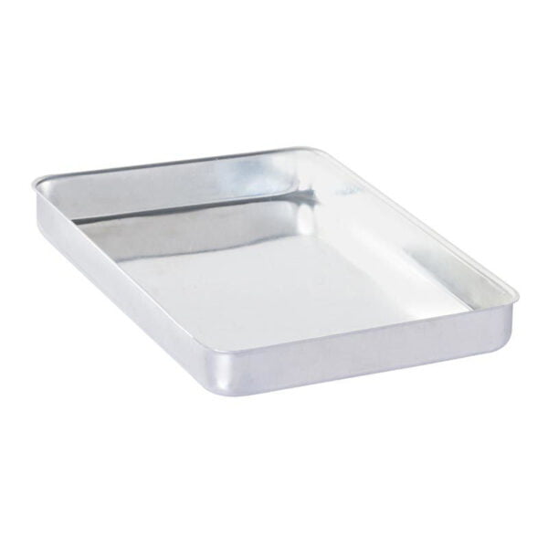 0000123 almetal baklava tray aluminum cornered bold 800 gr 35x45x4 cm