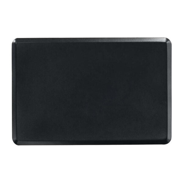 0000230 almetal screen pan 45 degree edge aluminum coated 2 mm 60x80 cm black