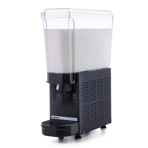 0000275 samixir classic mono cold juice dispenser 20 l stirring paddle black