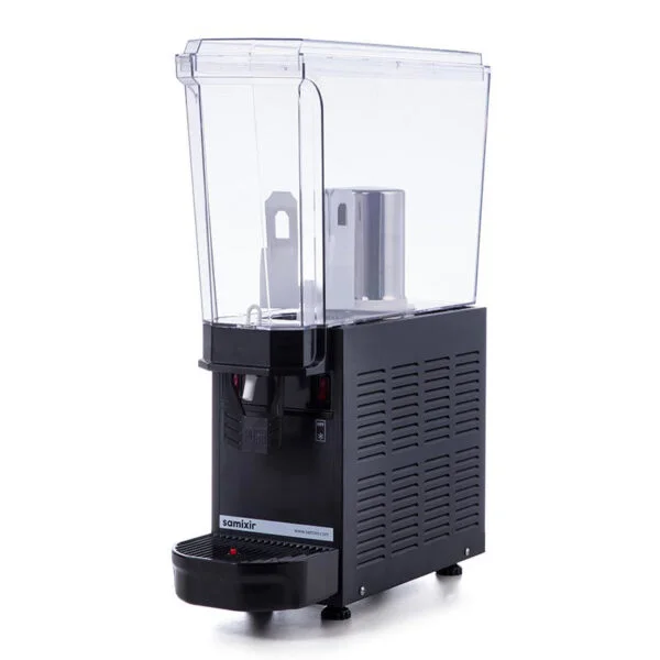 0000276 samixir classic mono cold juice dispenser 20 l stirring paddle black