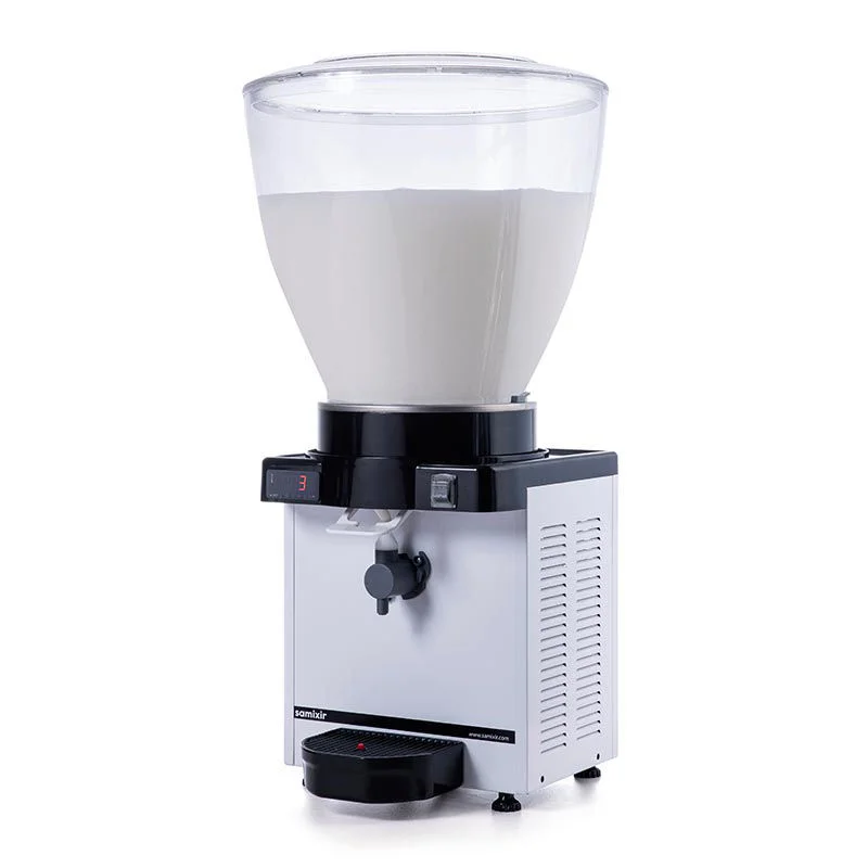 0000324 samixir kam40 foamy ayran dispenser 40 l digital panoramic white