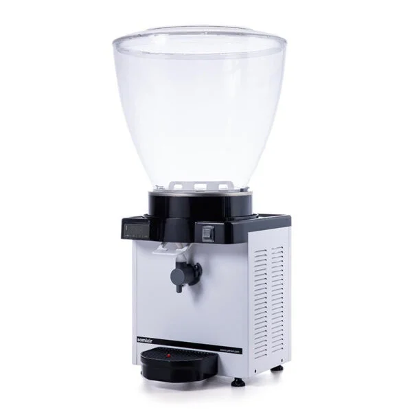 0000325 samixir kam40 foamy ayran dispenser 40 l digital panoramic white