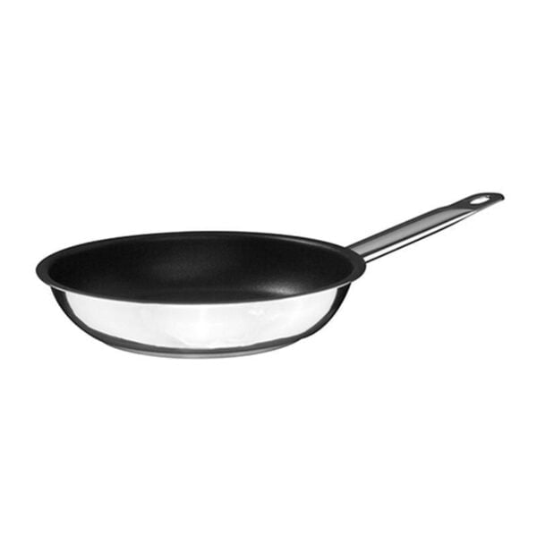 0000707 ozti frying pan non stick stainless steel 400x60 mm