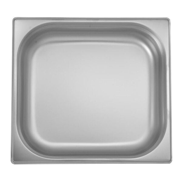 0000731 ozti gastronorm pan stainless steel gn 23 100 mm