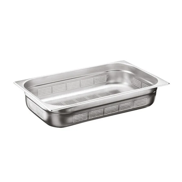 0000817 ozti gastronorm pan perforated stainless steel gn 11 200 mm