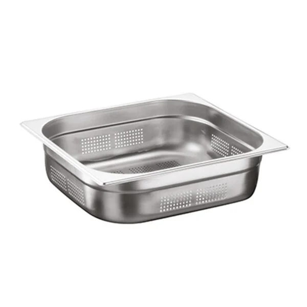 0000818 ozti gastronorm pan perforated stainless steel gn 23 20 mm