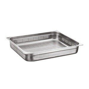 Ozti Stainless Steel Perforated Gastronorm Tray 2/1 20mm