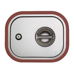Ozti Stainless Steel Silicone Seal Gastronorm Lid 1/1