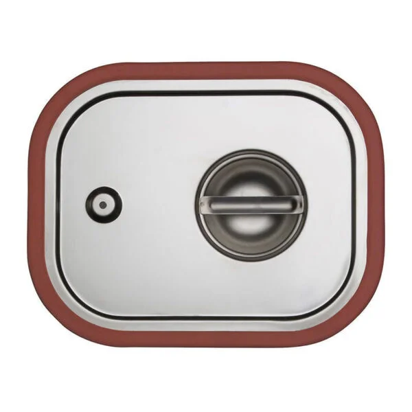 0000856 ozti gastronorm lid stainless steel with silicon gdc 11