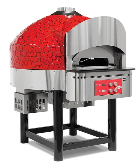 0001225 empero fixed base pizza oven gas