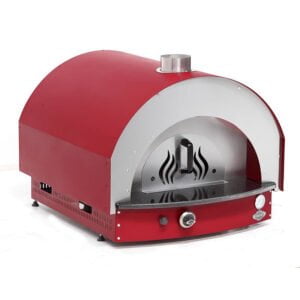 Empero Home Type Stone-Based Pizza and Pita Oven, Wood-fired, Red
