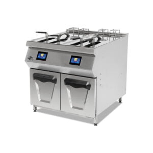 Empero 900 Plus Fast Cooking Fryers With Lift (with Oil Filter), 25+25lt, Electrical