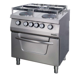 Öztiryakiler 900 Series 4 Electric Hot Plates Range, Marine Type, Electrical