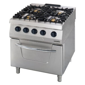 Öztiryakiler 900 Gas Solid Top on Gas Oven, Gas