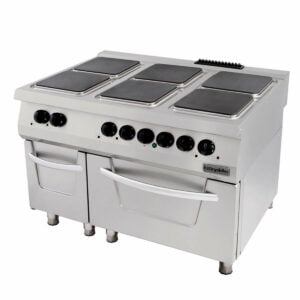 Öztiryakiler 900 6 Electric Hot Plates Range On Electric Oven, Electrical