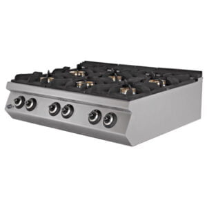 Empero 700 Plus Gas Cooker 6 Burners, Natural Gas