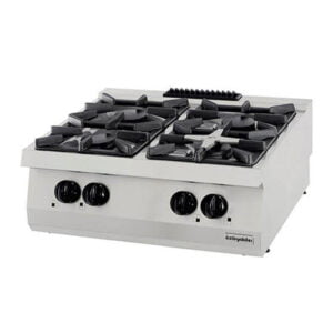 Öztiryakiler 700 Series OSOG 8070 LS 4 Burners Cooktop, 80x70x28 cm, Gas