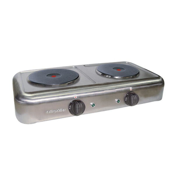 0001434 oztiryakiler double compact cooker 75x40 cm 52 kw electrical
