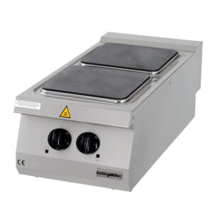 Öztiryakiler 900 Series Half Module 2 Hot Plates Electric Boiling Top