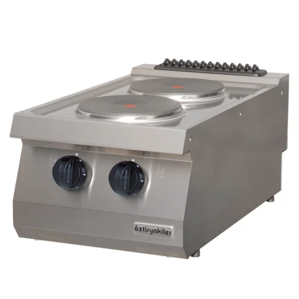 0001446 oztiryakiler 700 series half module 2 hot plates electric boiling top electrical