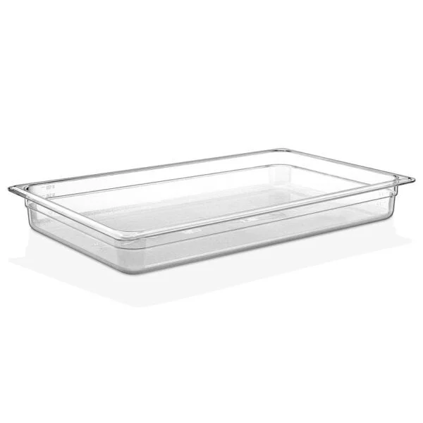 0001558 gastroplast gn 11 pc clear container 65 mm