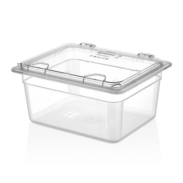 0001577 gastroplast gn 12 solid flip lid polycarbonate
