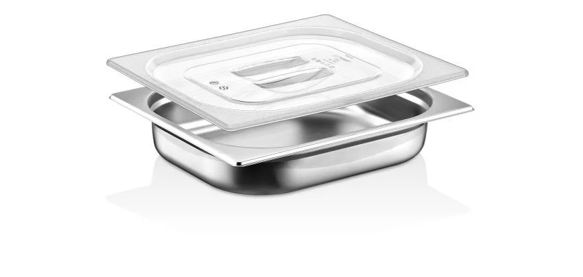 0001611 gastroplast gn 13 lid for inox container