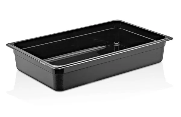 0001753 gastroplast gn 11 pp black container 100 mm