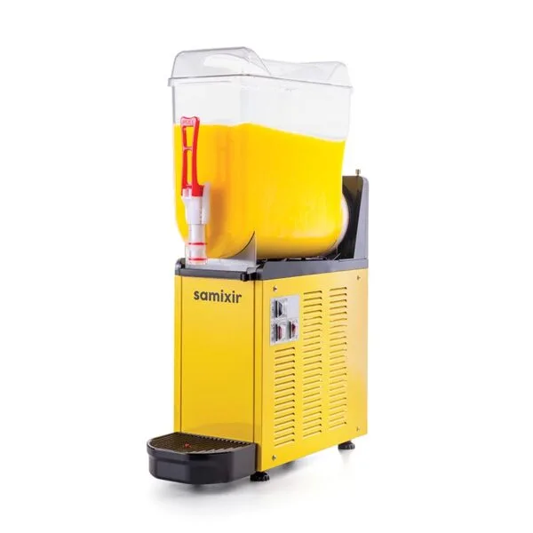 samixir mono ice slush granita ve soguk meyve suyu dispenseri 12 l sari ice slush buzlas makineleri samixir 33965 19 b