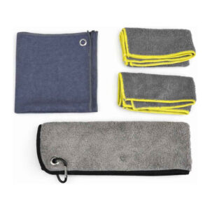 Baristic 4-piece microfiber barista cleaning cloth set for espresso machines